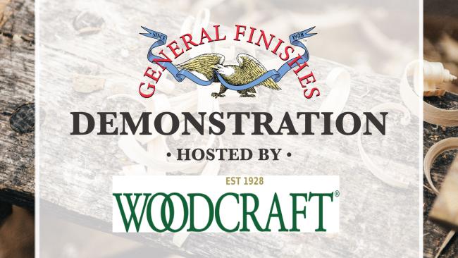 General Finishes Product Demo at Woodcraft of Appleton/Fox Cities